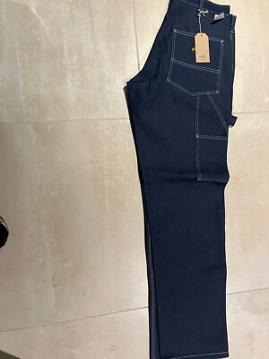 denim raw, painter pants, new old stock,us made,100% cotton,30x32,stan ray