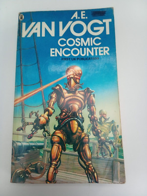 A.E.van Vogt -Cosmic Encounter , 1st NEL papeback edition Dec 1981