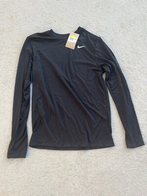 Nike Men's DriFit RLGD Reset Long Sleeve Tee Size Small DX0993 010