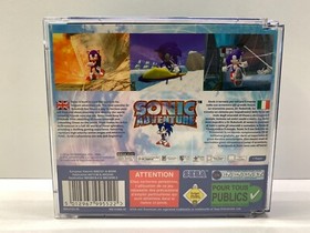 SONIC ADVENTURE - SEGA DREAMCAST - USED PERFECTLY WORKING PAL VERSION