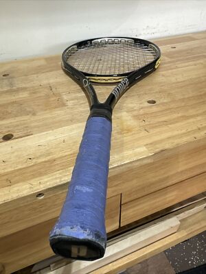 Prince O3 Speedport Black Midplus 100 in Tennis Racquet 4 5/8” (#5