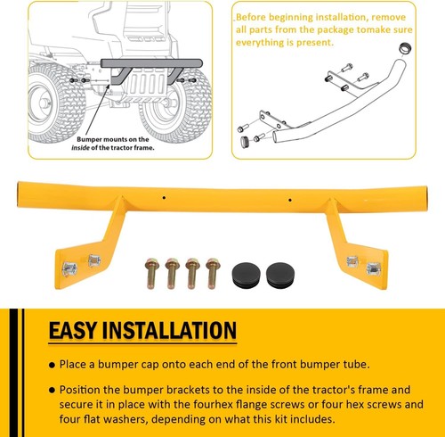 Kit de parachoques delantero para CUB Cadet GT XT1 XT2 50 GX54 ST54 LX54 LX50#19A30020100 - Imagen 6 de 10