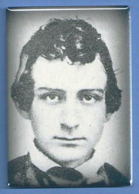EDWIN BOOTH *2X3 FRIDGE MAGNET* AMERICAN ACTOR ASSASSINATION BROTHER JOHN WILKES