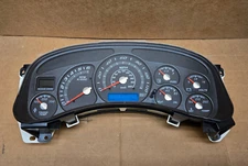 99-02 DENALI 7 GAUGE INSTRUMENT CLUSTER SPEEDOMETER REMAN TRANSMISSION 120MPH