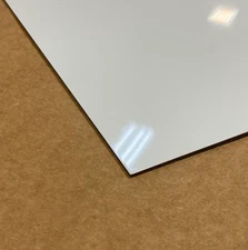 12" x 24" Aluminum Composite Sheet Gloss White .080"(2mm) Panel ACP, ACM