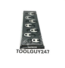 Snap On Tools New 7 Pc 14 Drive Metric Open-end Crowfoot Wrench Set 107tmcom 