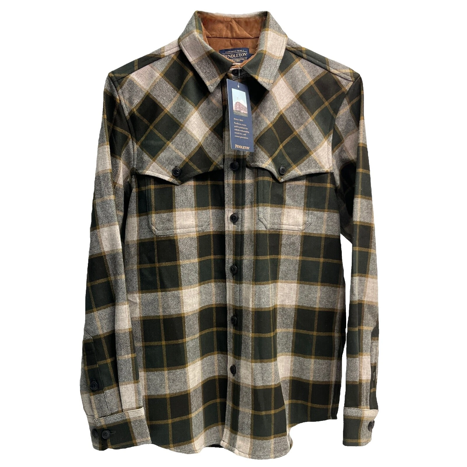 Pendleton Black Casual Button-Down Shirts for Men
