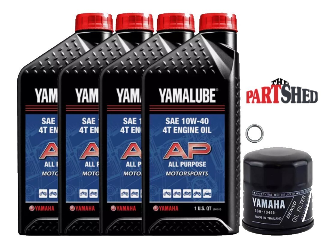 Yamaha YZF R1 R6 600R Oil Change Kit Genuine Yamaha FZ1 FZ6