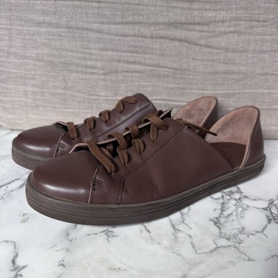 Freda Salvador EDA D'ORDAY Lace Up Sneakers Brown Women's US 7 Made In Spain