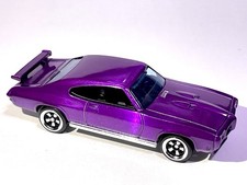 😎 Hot Wheels ‘70 Pontiac GTO Judge Custom Made Spectraflame Candy Purple 🔥🔥