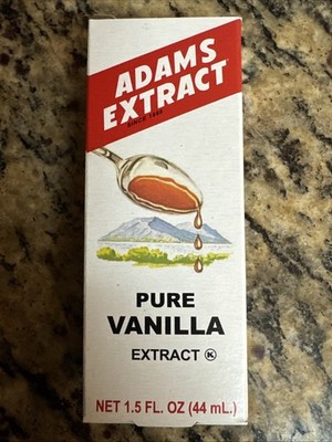 Adams Pure Vanilla Extract Flavoring 1.5oz Bottle