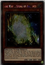The White Stone of Ancients (Platinum Secret Rare) Platinum Secret Rare Quarter