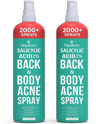 Salicylic Acid Back & Body Acne Spray, Back Acne Solution for Women and Men, Acn