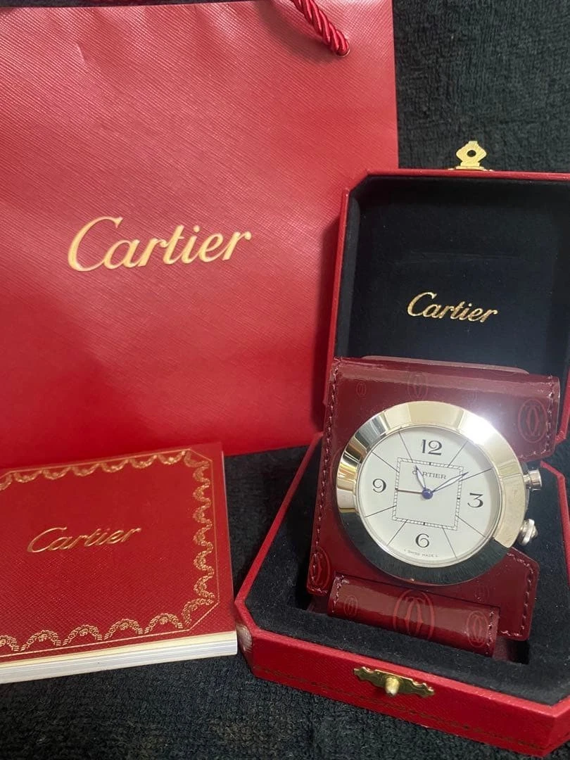 Cartier Travel Clock In Collectible Alarm Clocks (1970-Now) for