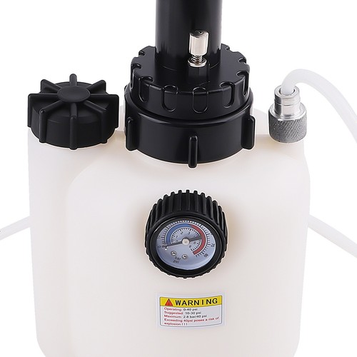 3L Capacity Manual Brake Clutch Bleeder Fluid Tool Power Bleeding Kit - Picture 6 of 12