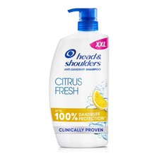 Head & Shoulders Citrus Anti Dandruff Shampoo 1000ml Flake-Free Greasy Hair