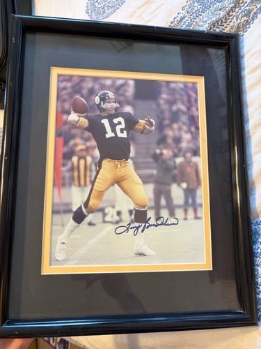 Terry Bradshaw 8x10 Autographed Photo Matted & Framed w/COA