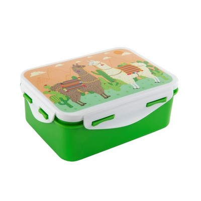 Sass & Belle Lima Lama Clipverschluss Deckel Brotdose Snack Essen Kinder Erwachsene