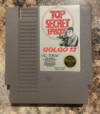 Authentic Nintendo Entertainment System (NES) Golgo 13: Top Secret Episode
