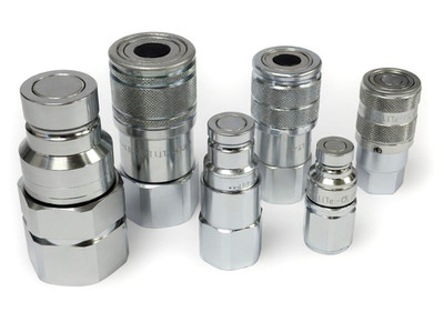 DNP Hydraulische Flachsteck-Schnellkupplungs-SÄTZE - 3/8 - 1/2 - 3/4 oder 1 BSP