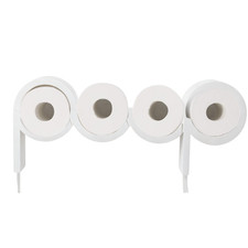 Axonkit Toilet Paper Holder, Funny Poop Toilet Paper Shelf Storage Rack