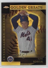 2001 Topps Chrome Golden Anniversary Refractor Tom Seaver #GA6 HOF 7xr