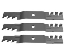 3pk Mulching Blades Fits John Deere Zero Turn Mower 48c Deck Z425 Z445 Z525