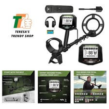 Professional Waterproof Metal Detector for Adults 10'' LCD Gold Finder