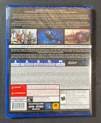 Grand Theft Auto V / GTA V / GTA 5 [ Premium Edition ] (PS4) NEW