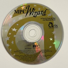 Vintage MPC Wizard Test  Tune-Up PC CD-ROM Diagnostic Windows 3.1 DOS
