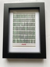 ANDY WARHOL GRÜNE COCA COLA FLASCHEN 1962 DRUCK AUF KARTENRAHMEN'