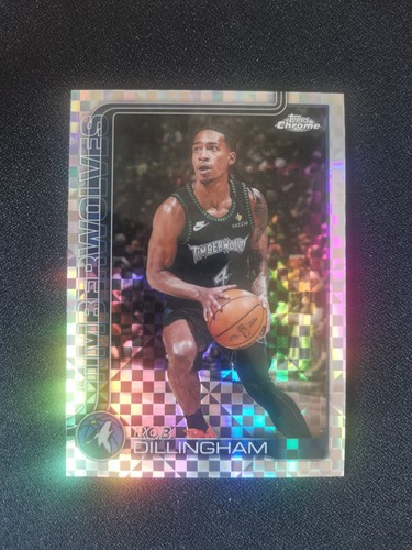 Rob Dillingham X-Factor 2026 Topps Chrome Aggiornamento 105 prezzo ebay