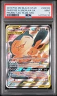 Pokemon Eevee & Snorlax 2019 SM Black Star Promo Tag Team GX #SM169 PSA 9