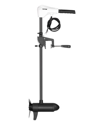 #ad VEVOR 55lb 12V Thrust Electric Trolling Motor Saltwater Trolling Boat Engine $164.99