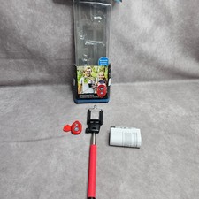 Vivitar Bluetooth Remote 40" Selfie Monopod Smartphone Holder Tripod Red