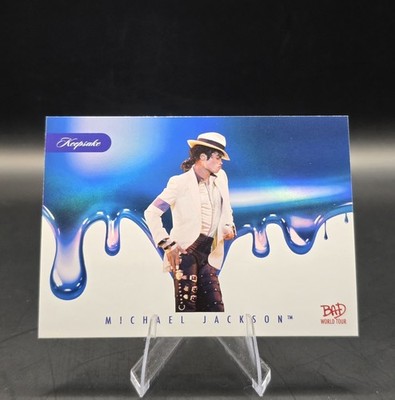 2025 Keepsake Michael Jackson Blue Drip Bad World Tour #242 | eBay
