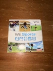 Wii Sports • Nintendo Wii • 2006 • Cardboard Sleeve • Disc • No Manual • Works