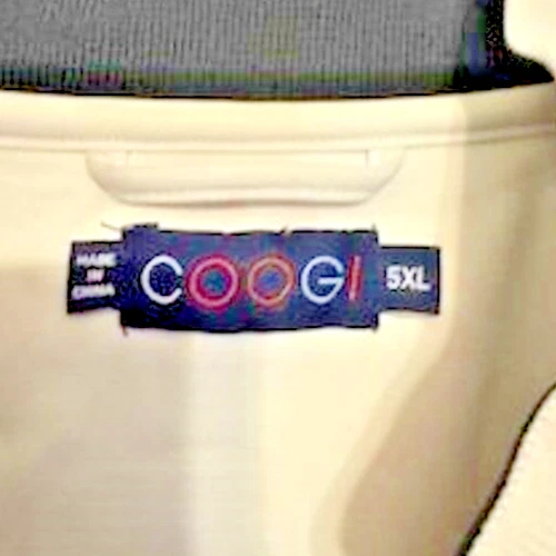 Coogi Jacket Track Warmup 5XL Full Zip EMBROIDERED White Hip Hop Streetwear - Image 2 of 3