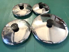 REVERE WARE LIDS Stainless REPLACEMENT Pot/Pan/Skillet  5.5"  6.25"   7"   8.75"