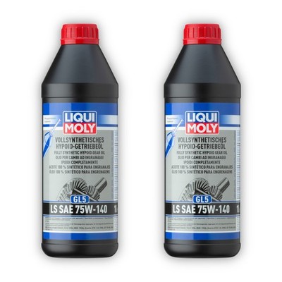 2x 1L LIQUI MOLY 4421 Getriebeöl Hypoid GL5 LS SAE 75W-140 Vollsynthetisch Öl