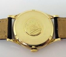 Vintage 18k OMEGA CONSTELLATION Automatic Watch 14393/4 SC c.1961 Cal.561* EXLNT 9