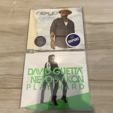 NE-YO 2 NEW IMPORT CD LOT DAVID GUETTA & AKON – PLAY HARD & SEXY LOVE 💿