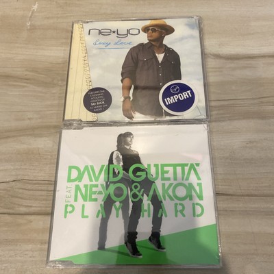 NE-YO 2 NEW IMPORT CD LOT DAVID GUETTA & AKON   PLAY HARD & SEXY LOVE  
