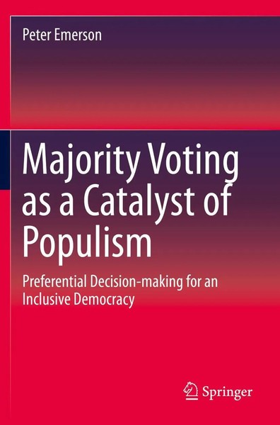Peter Emerson | Majority Voting As A Catalyst Of Populism | Taschenbuch (2020)-image