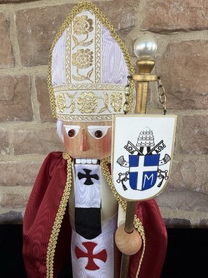 Steinbach Pope John Paul II German Nutcracker