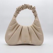 Borsa a tracolla JW PEI manico increspato avorio vegan pelle hobo borsetta