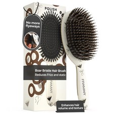 FRAMAR Soft Boar Bristle Hair Brush For Women – Boars Hair Brush For Women, B...