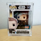 ⭐STAR WARS FUNKO: Hayden Christensen signed Anakin Skywalker #567 FALL CON  JSA