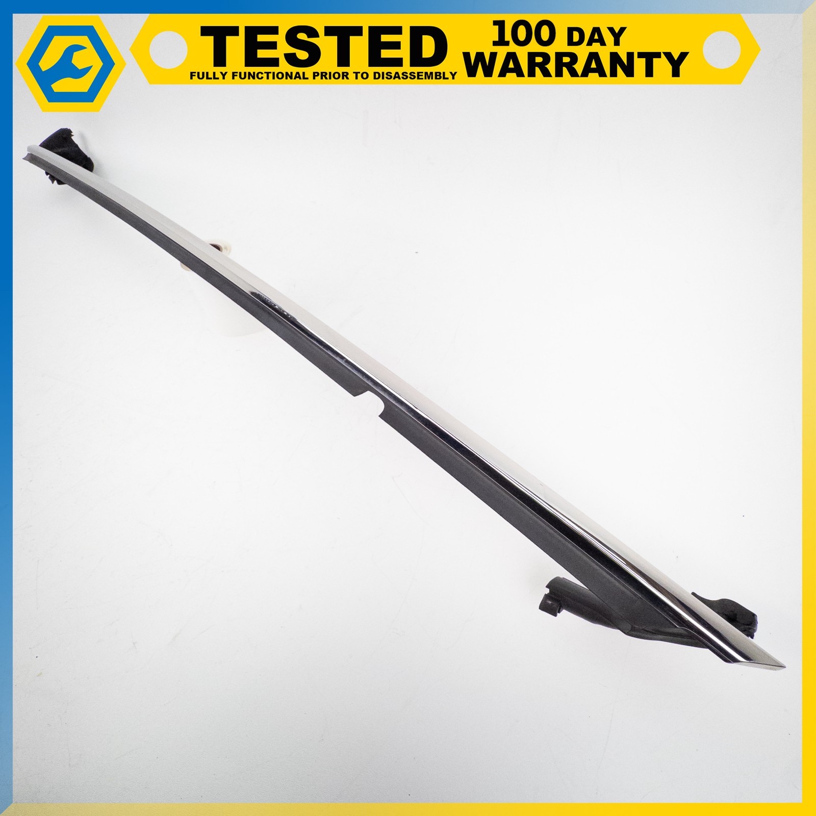 03-13 BENTLEY CONTINENTAL GT FRONT LEFT WINDOW WEATHER SEAL MOLDING OEM
