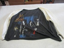 VINTAGE DEF LEPPARD PYROMANIA SIZE LARGE T SHIRT ROCK BAND 1980'S